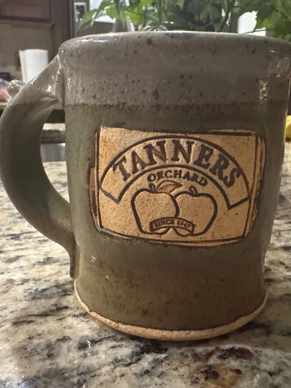 Green Ceramic Coffee Mug